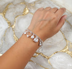 Thirteen Charms Silver Bracelet