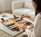 Rollable Luxury Backgammon Set