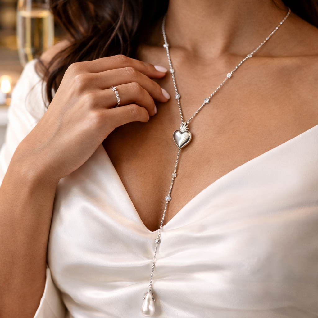 RadiantFaith Cross Tassel Necklace