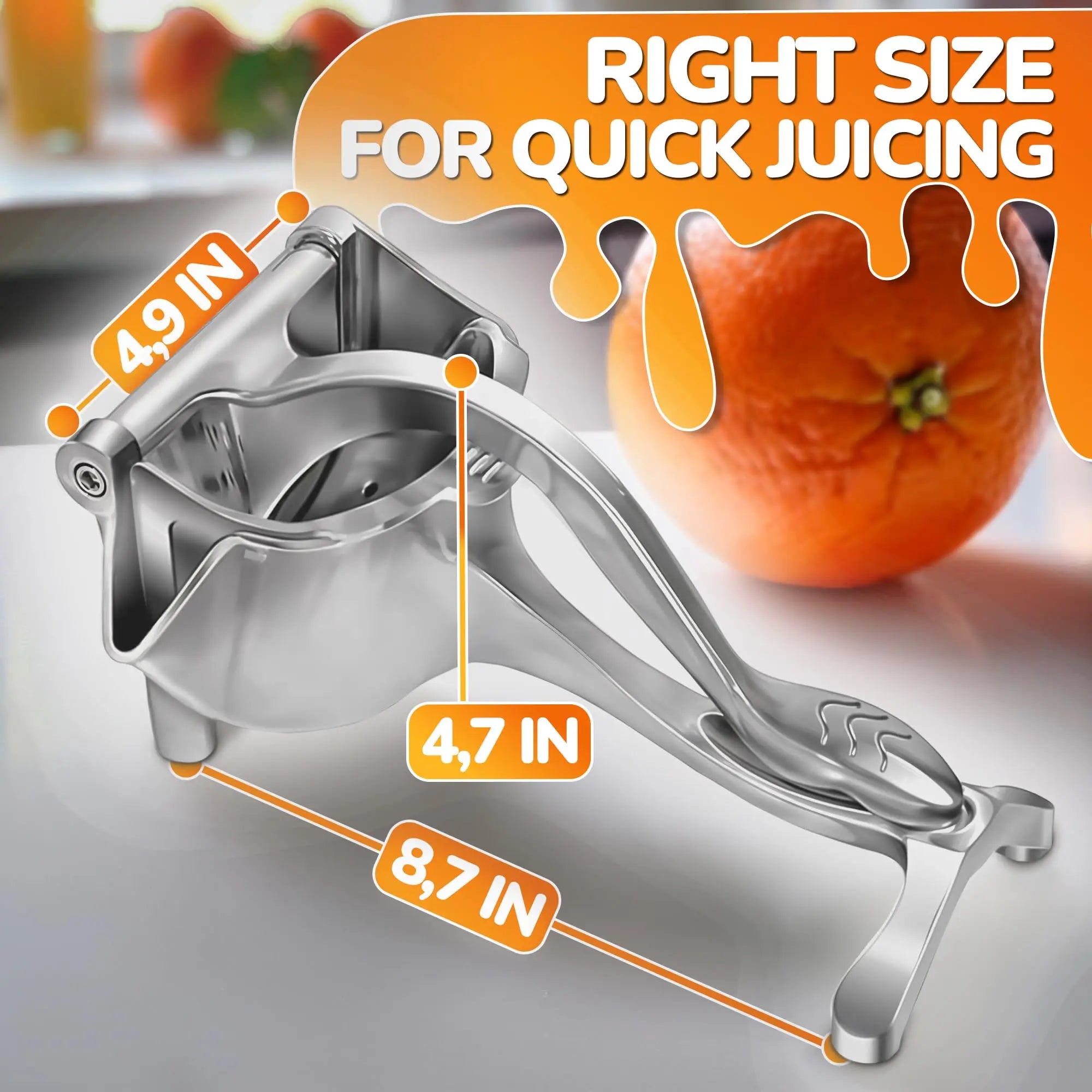 EliteSqueeze Heavy-Duty Manual Citrus Press