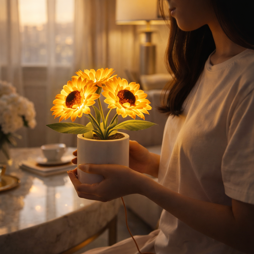 Sunflower LED Night Light