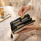 Fashion Long PU Leather Wallet