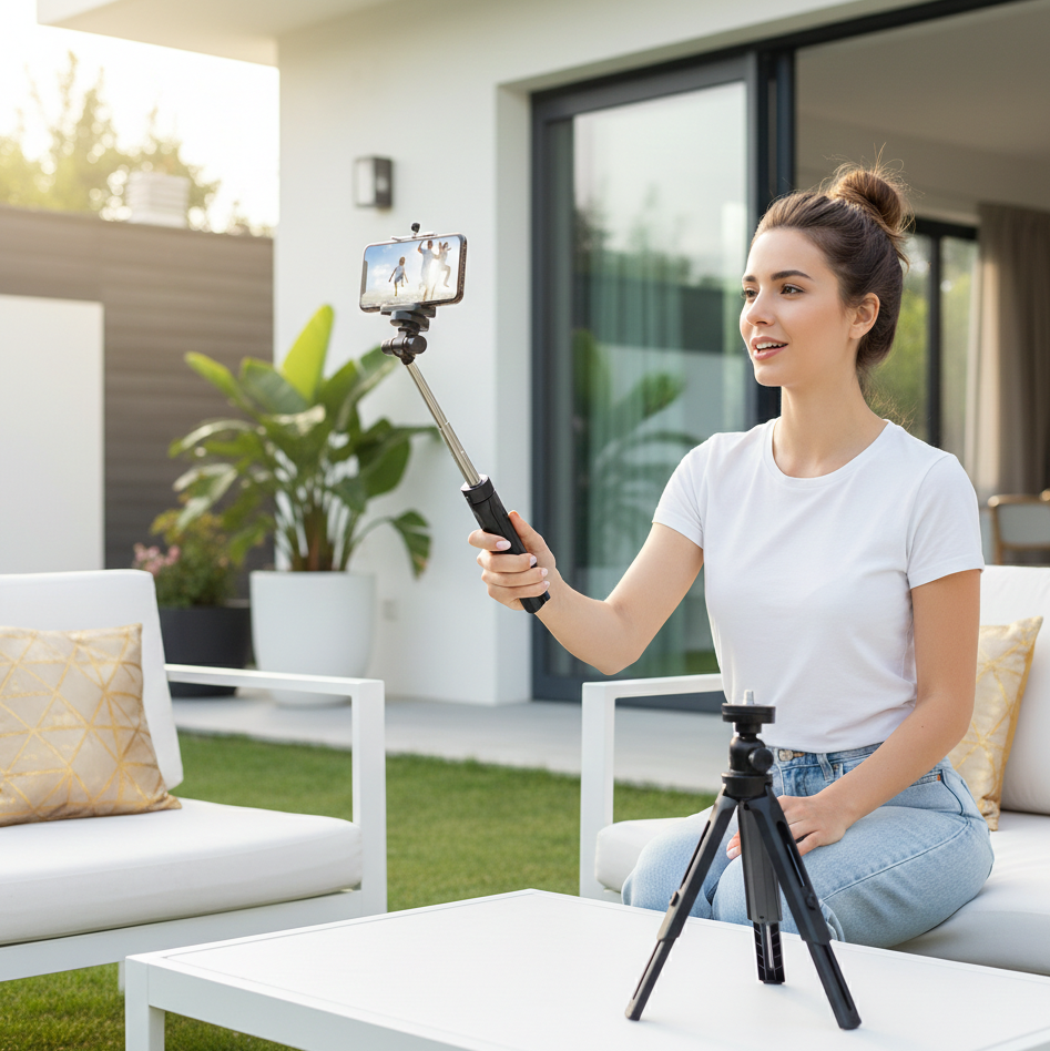 Compact Vlogging Tripod