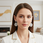 Elara Sterling Round Drops