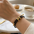 GoldenLock Adjustable Charm Bracelet