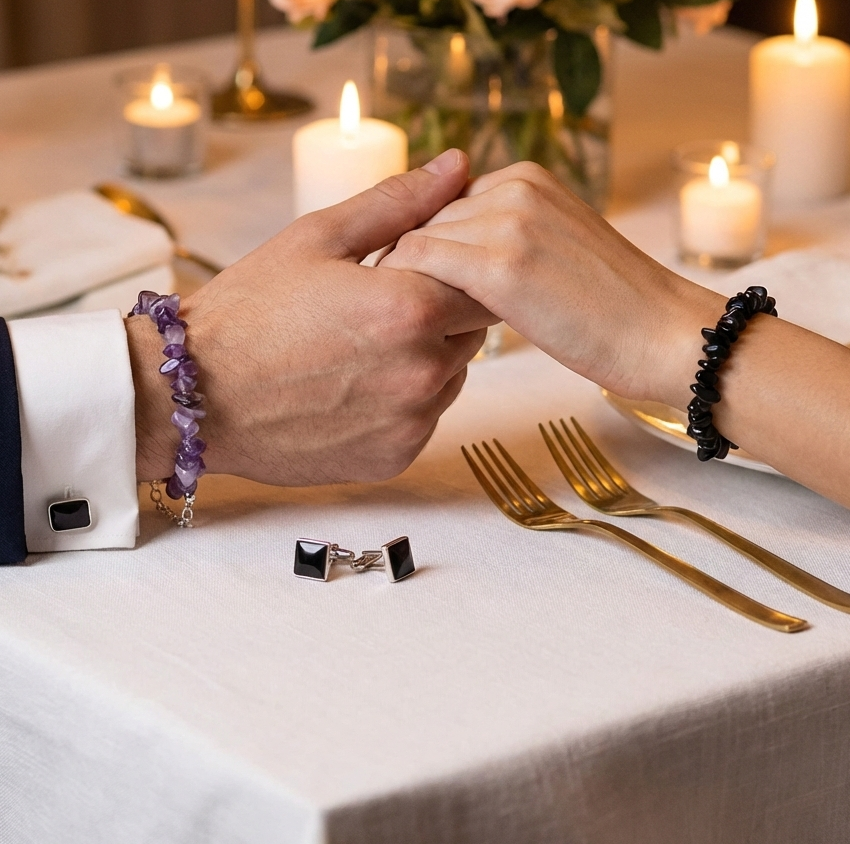 Love Stone Couple's Bracelet