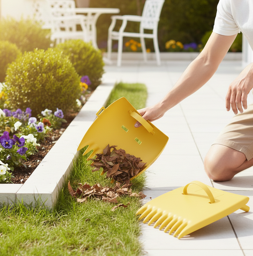 Portable Handheld Garden Rake Tool
