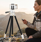 Aluminum Tripod with Bluetooth Remote