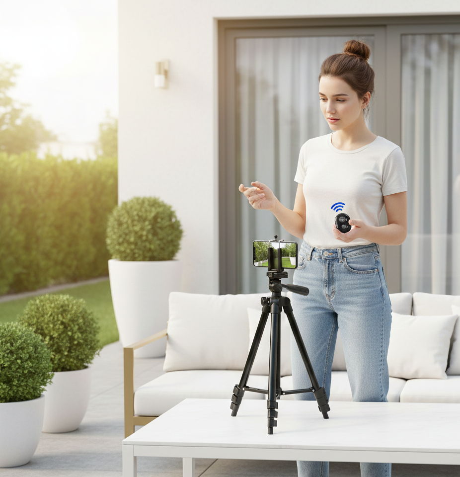 Compact Phone Recording Tripod
