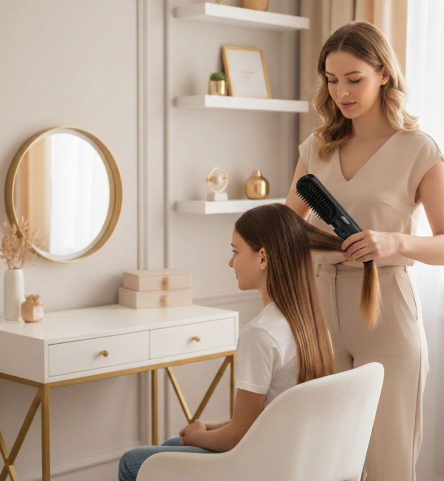 Cordless Straightening Brush