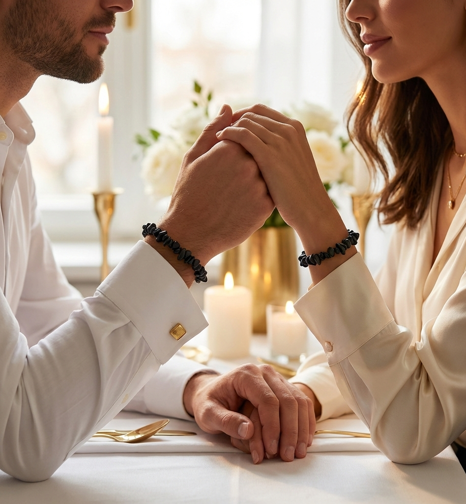 Love Stone Couple's Bracelet