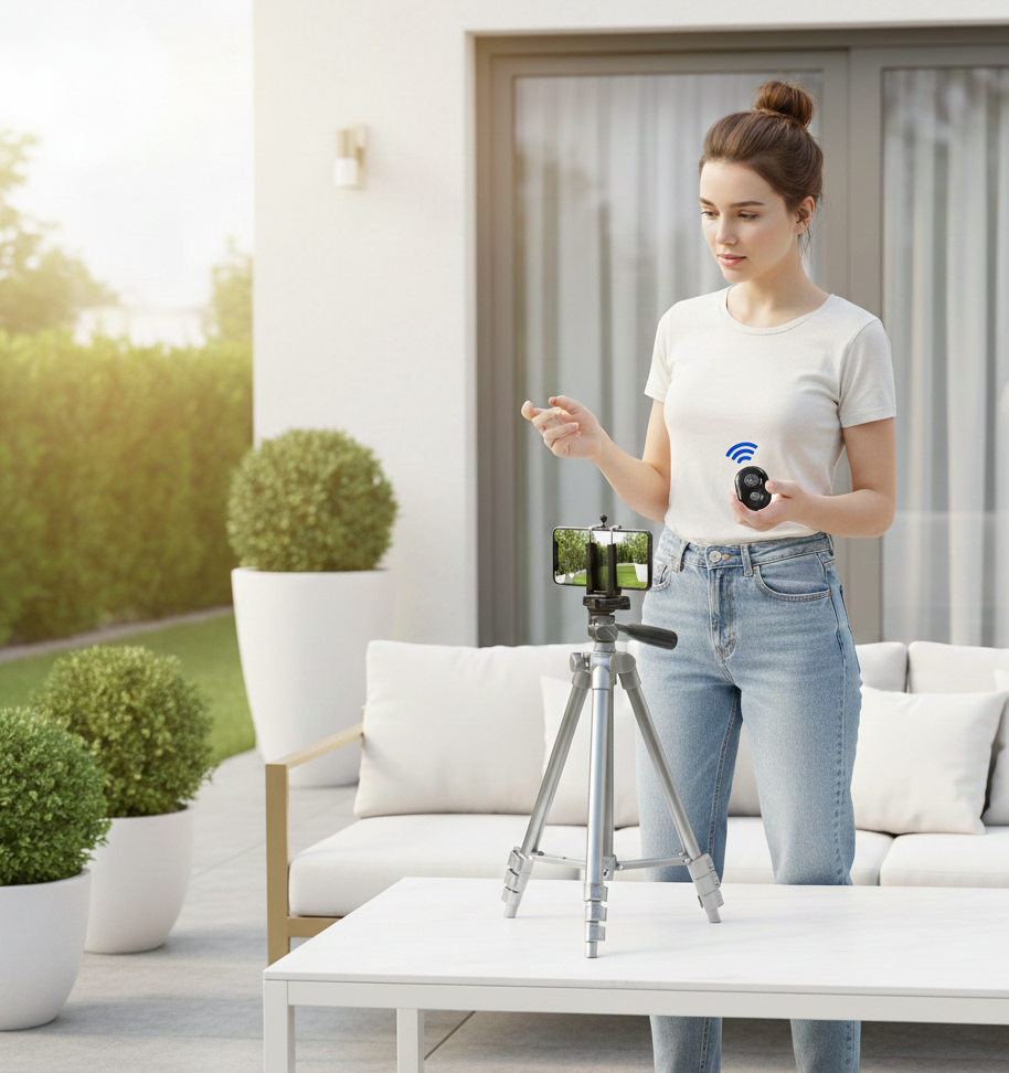 Compact Phone Recording Tripod