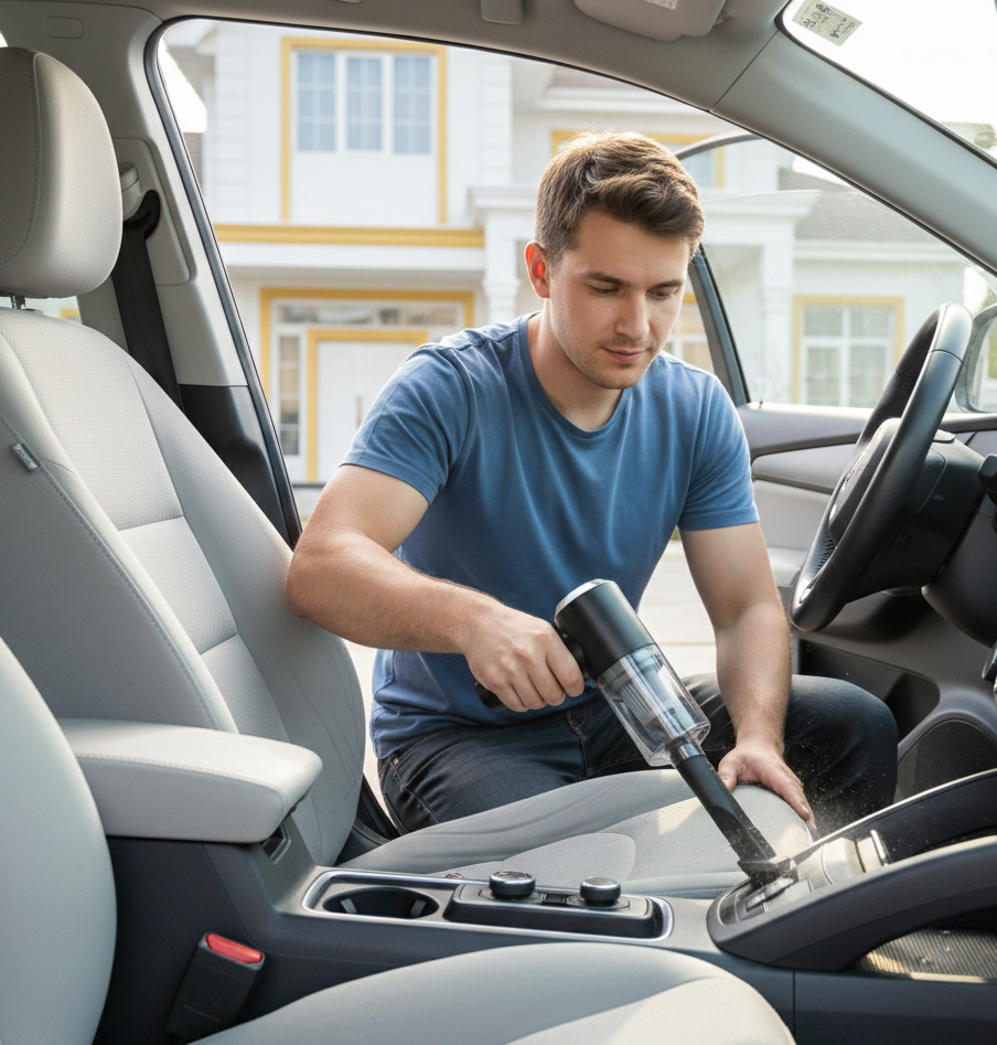 Portable Handheld Car Vacuum Cleaner