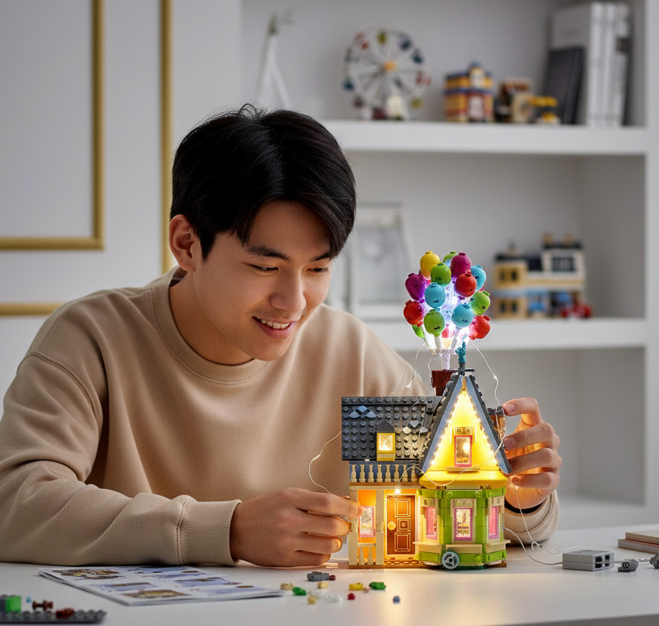 Up House LEGO Light Kit