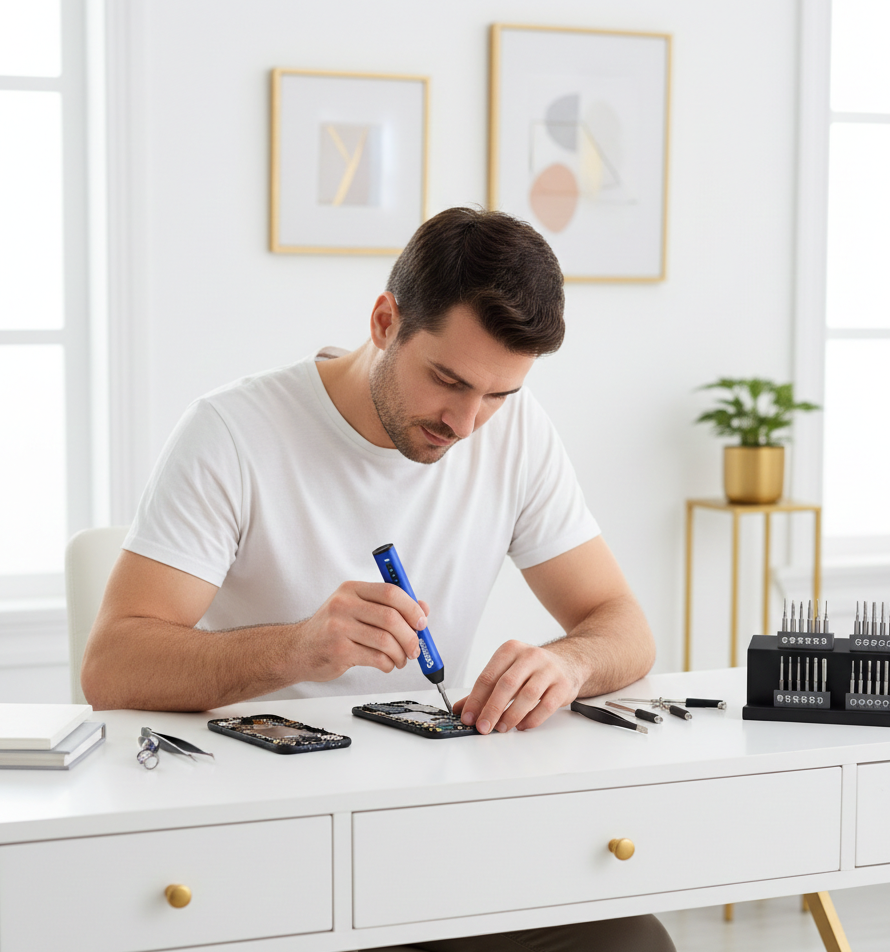 Precision Electric Screwdriver Set