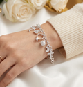 Thirteen Charms Silver Bracelet