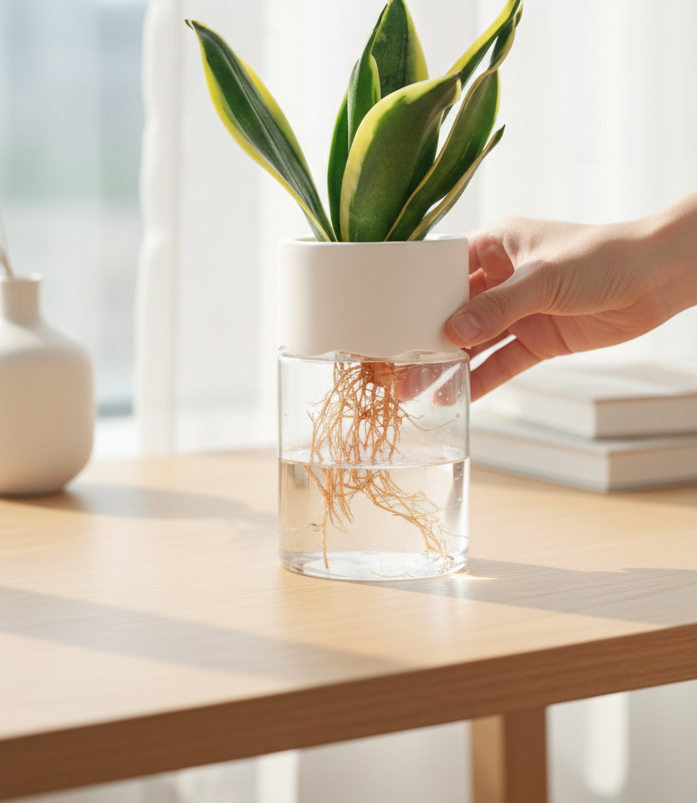 ClearBloom Hydroponic Planter