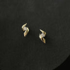 Aurielle Rotating Zircon Studs