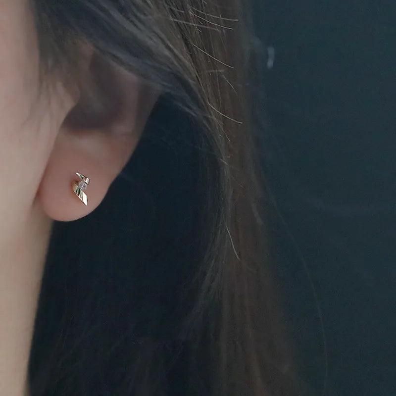 Aurielle Rotating Zircon Studs