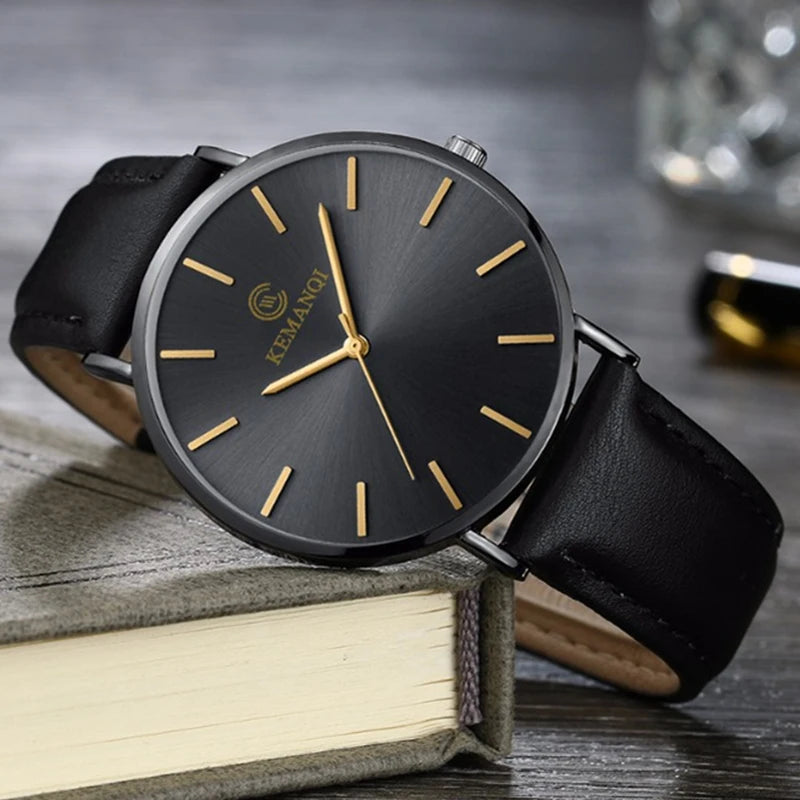 Relogio Masculino Ultra-Thin Luxury Men’s Watch