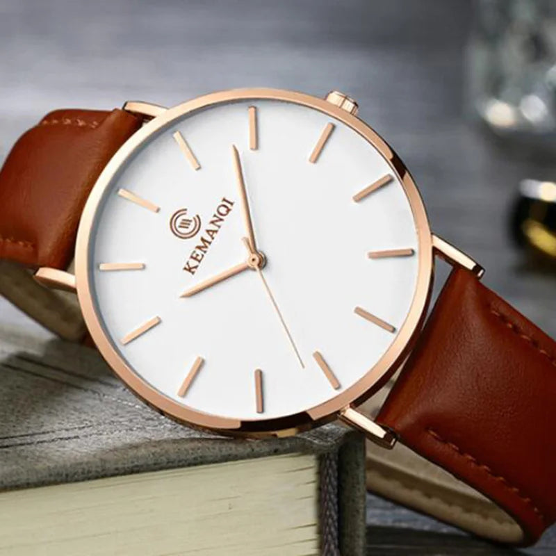 Relogio Masculino Ultra-Thin Luxury Men’s Watch