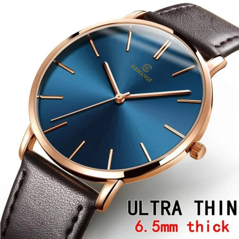Relogio Masculino Ultra-Thin Luxury Men’s Watch
