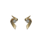 Aurielle Rotating Zircon Studs