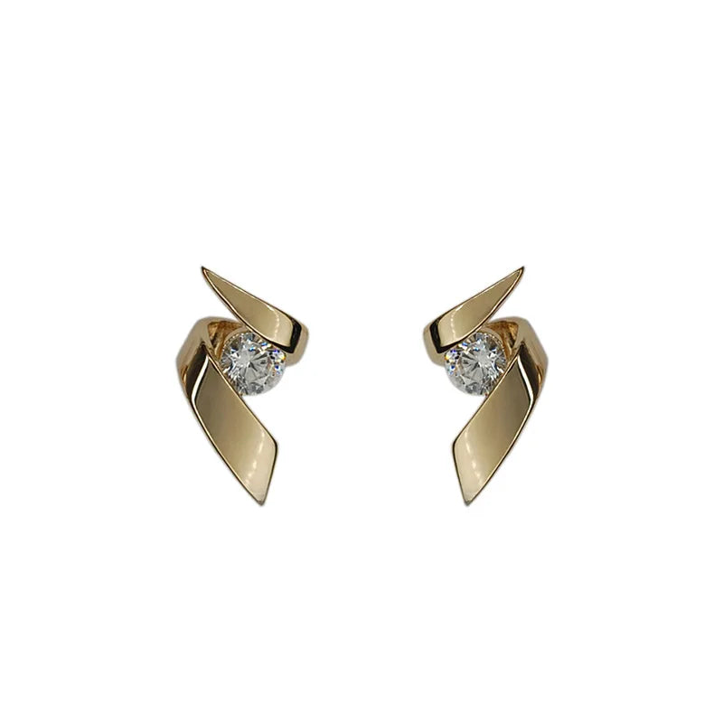 Aurielle Rotating Zircon Studs