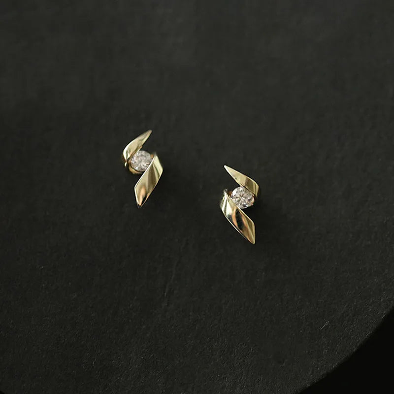 Aurielle Rotating Zircon Studs