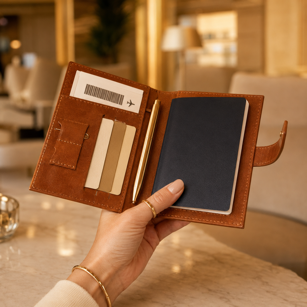 LuxCard RFID Travel Wallet