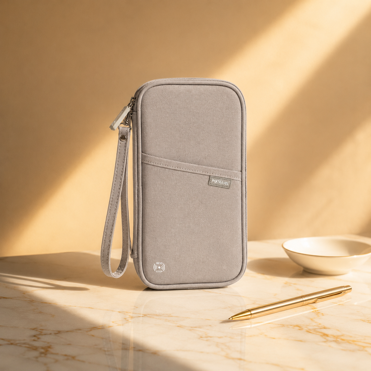 LuxVault Family Travel Wallet