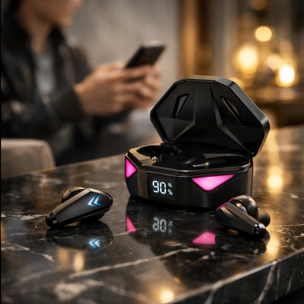 Opulent X15 Gaming Bluetooth Earbuds