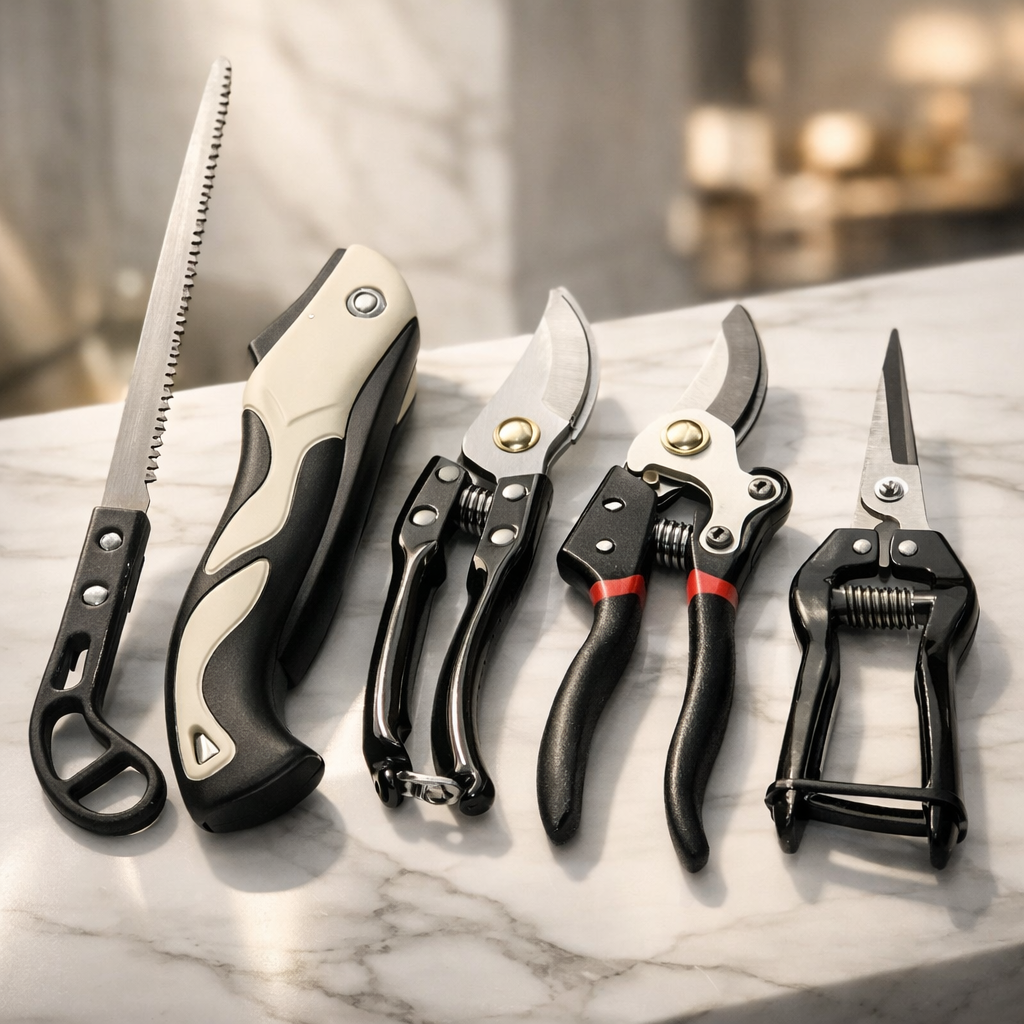 5-Piece Gardening Tool Set with Toolbox