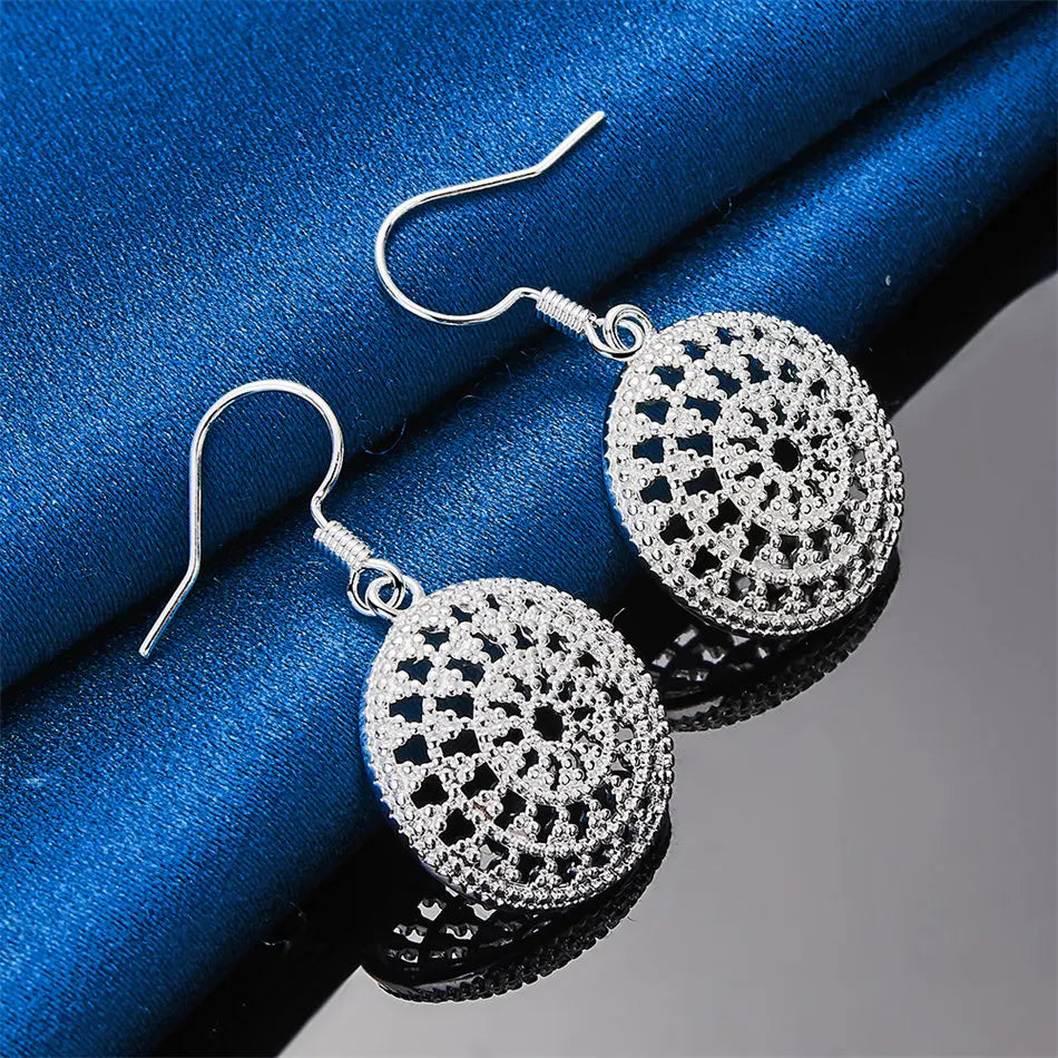 Elara Sterling Round Drops