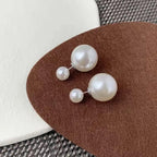 Luna Two-Sided Pearl Studs