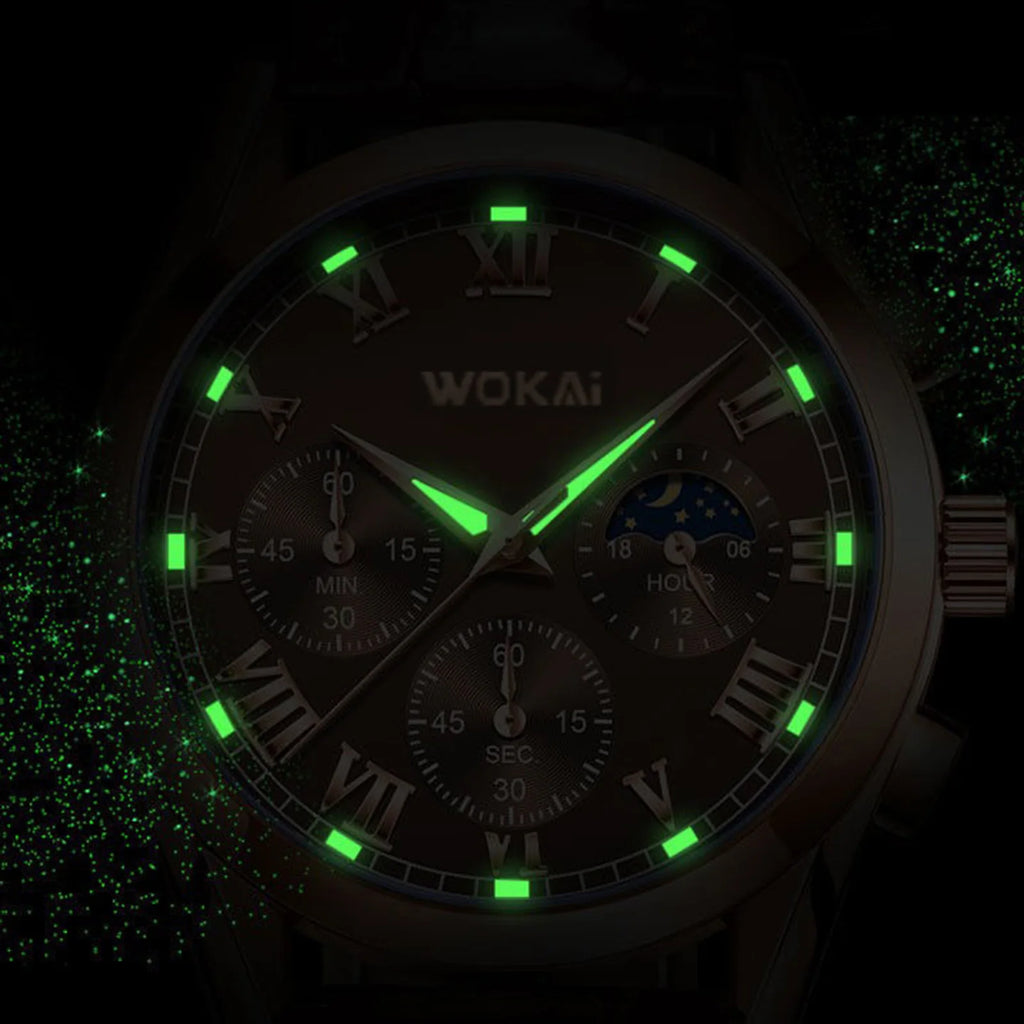 Luxury Roman Dial Business Watch for Men