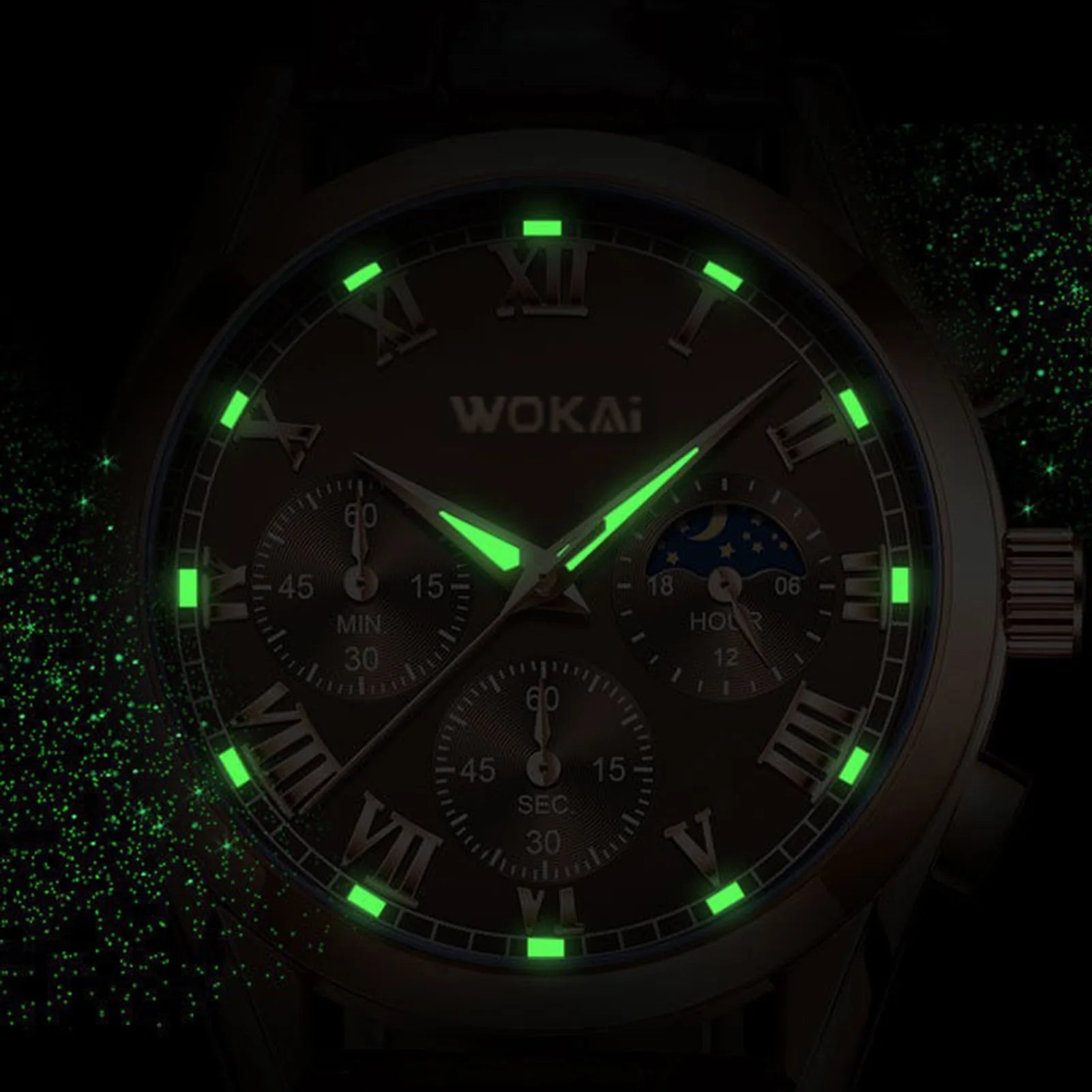 Luxury Roman Dial Business Watch for Men