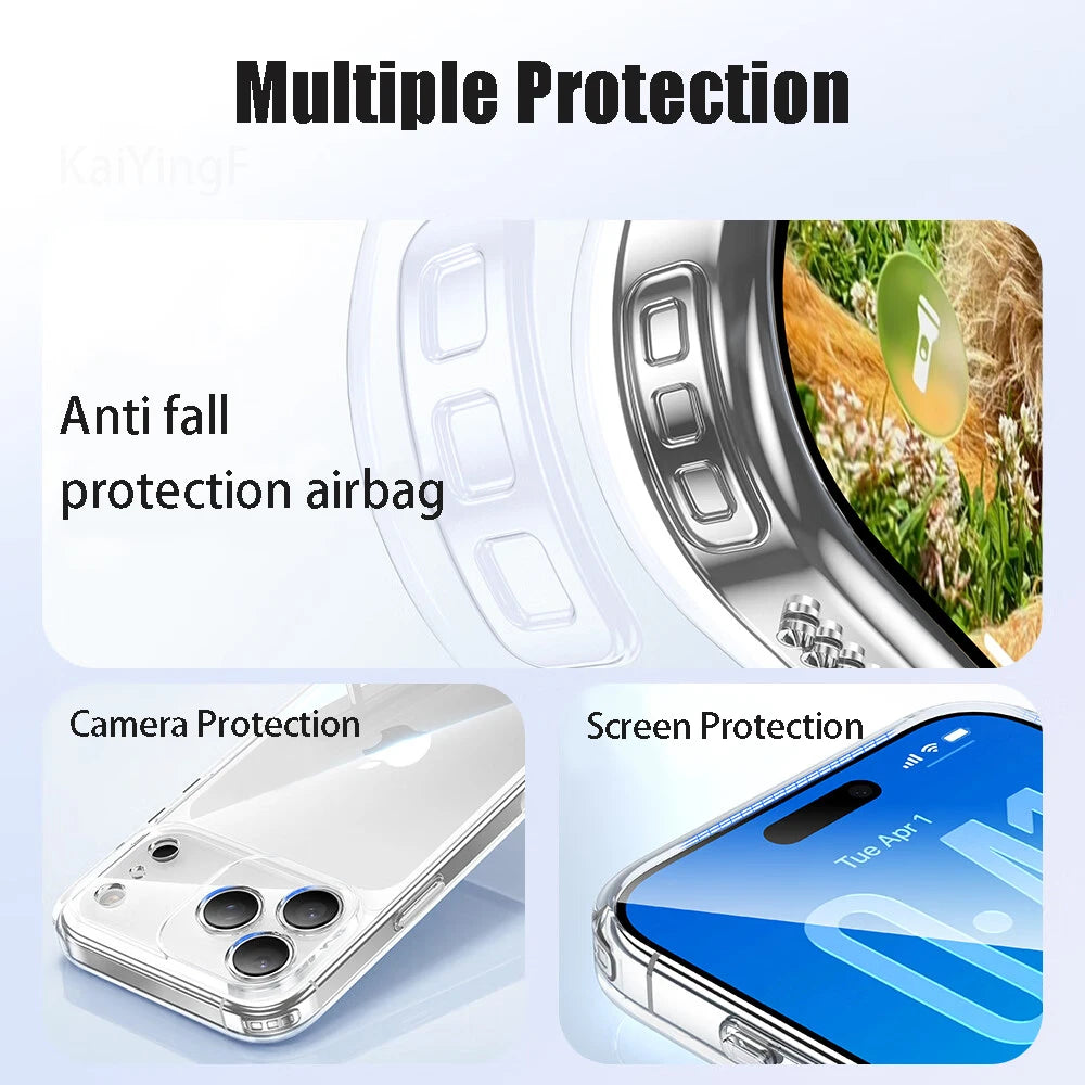 Ultra-Slim Transparent iPhone 17 Case