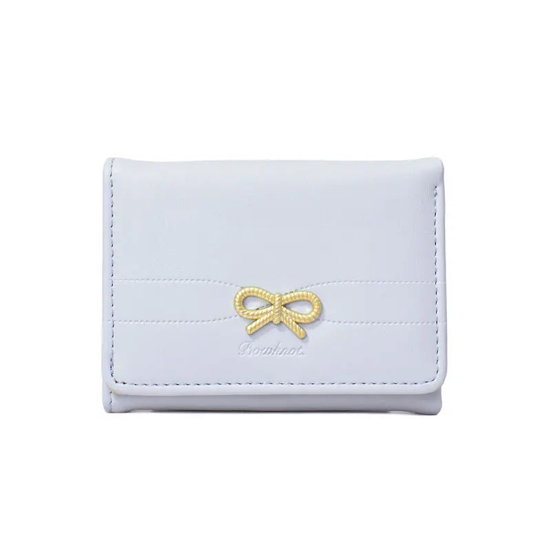 Aesthetic Bow Card Holder Purse