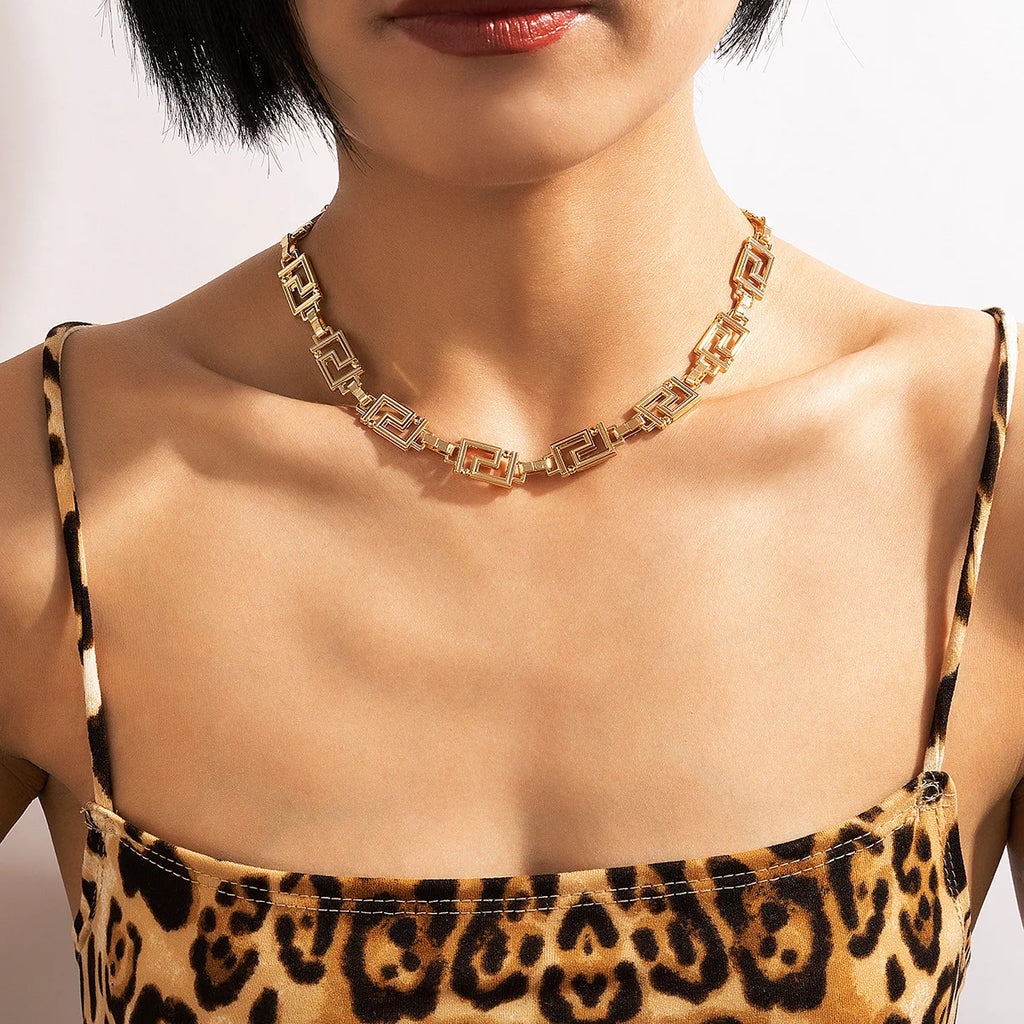 Labyrinth Luxe Statement Necklace