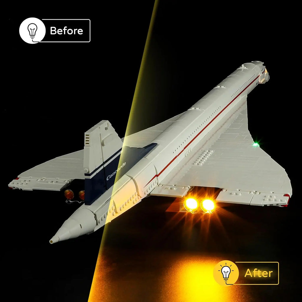 LED Light Kit for LEGO Concorde