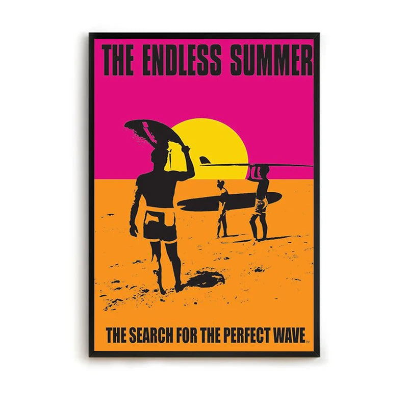 Surf Vibe Canvas Poster