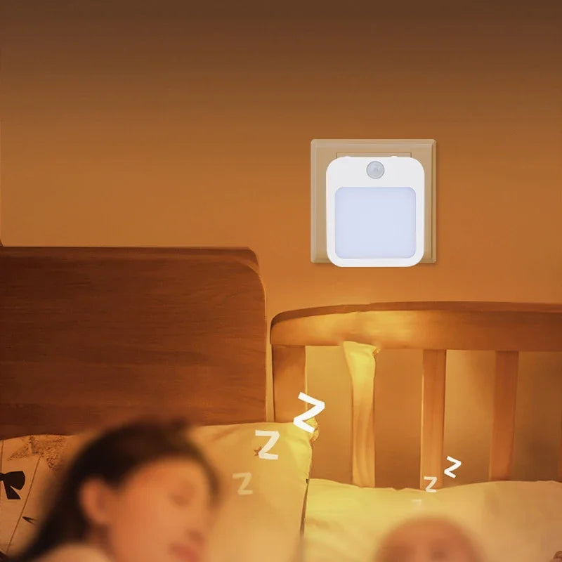 GlowSense Motion Sensor Plug-In Night Light