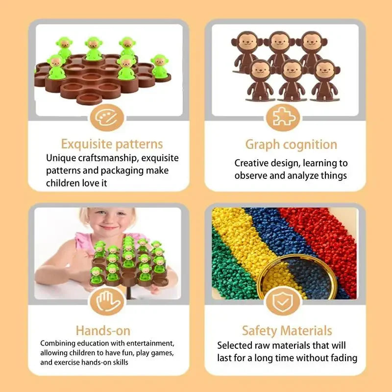 Monkey Math Balance Tree Game
