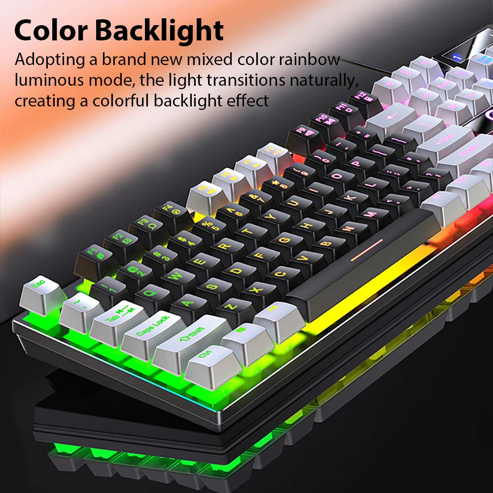 K500 Wired 104-Key Mechanical RGB Keyboard