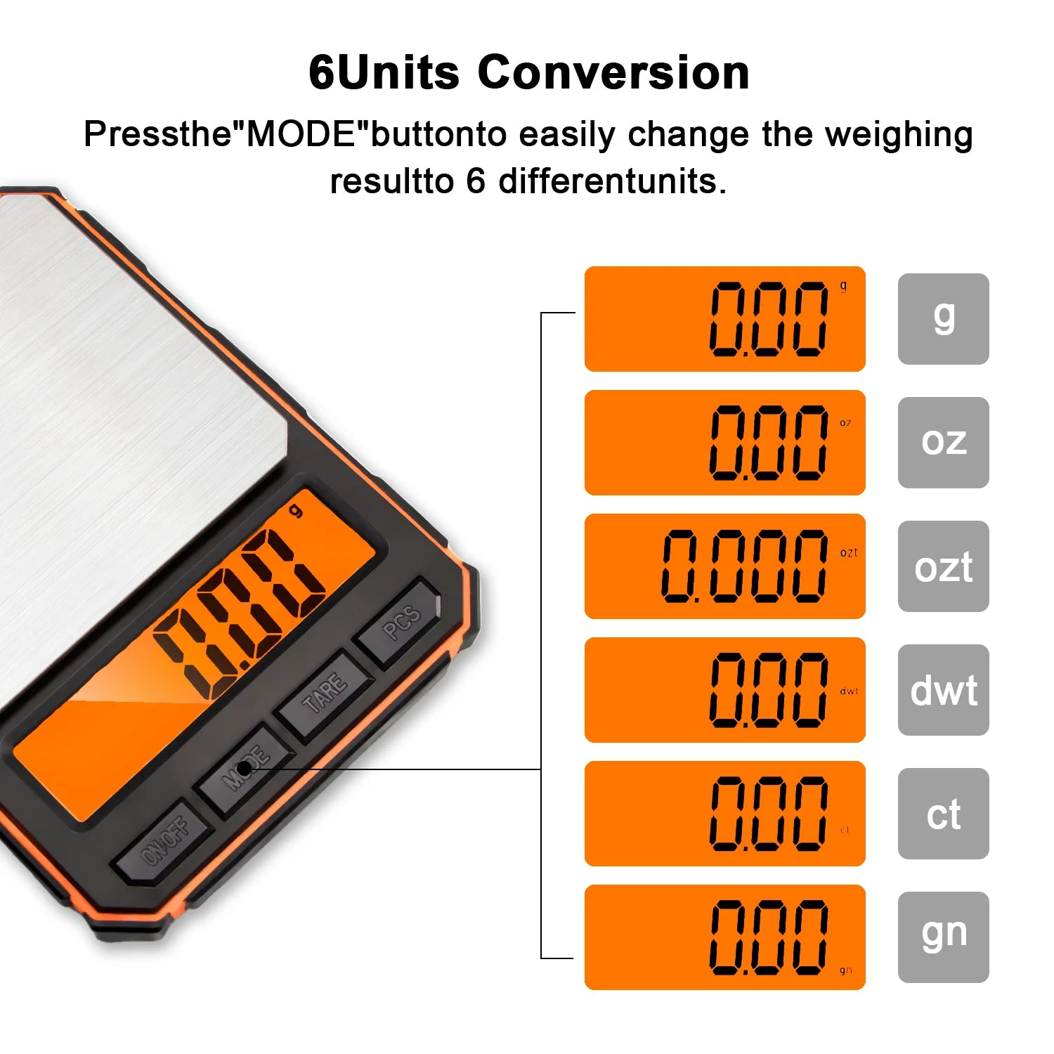 Weightron Mini Digital Kitchen Scale