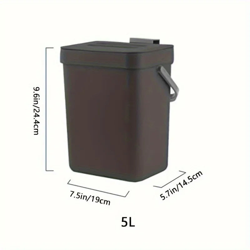 Space-Saving Wall-Mounted Food Waste Bin