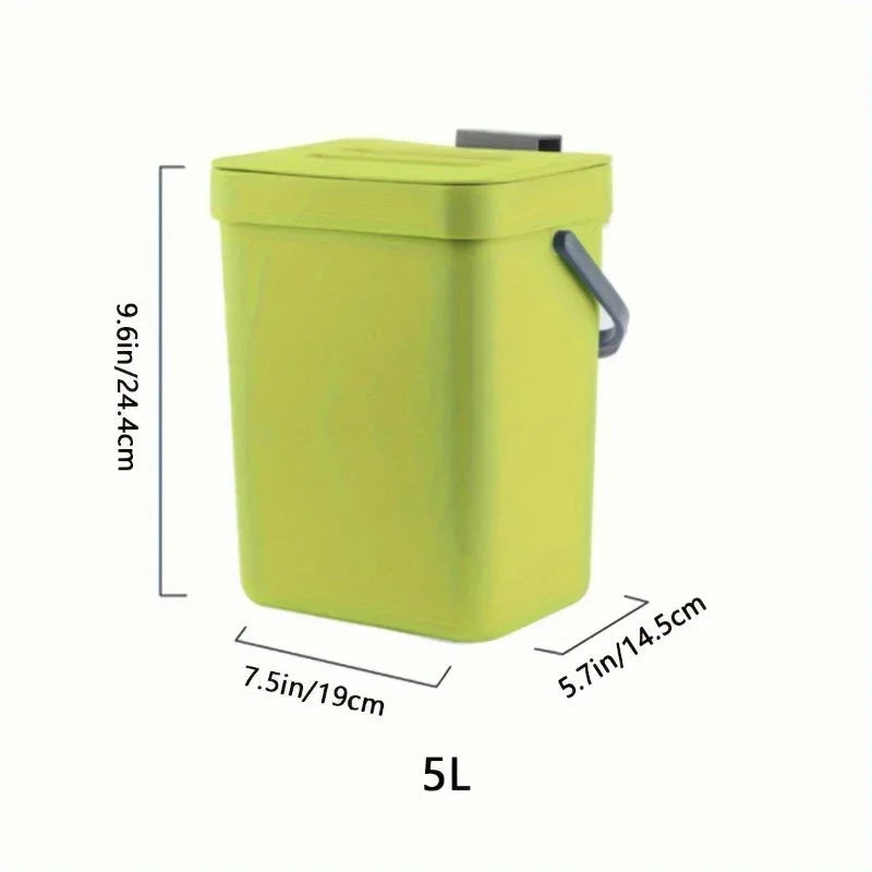 Space-Saving Wall-Mounted Food Waste Bin
