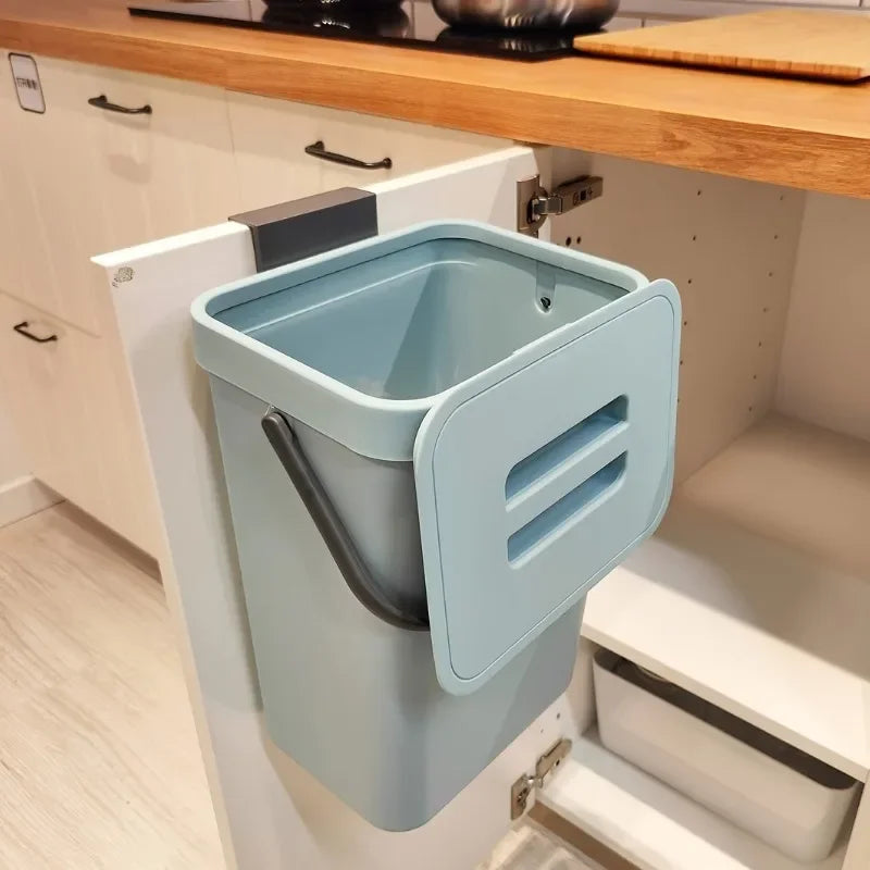 Space-Saving Wall-Mounted Food Waste Bin