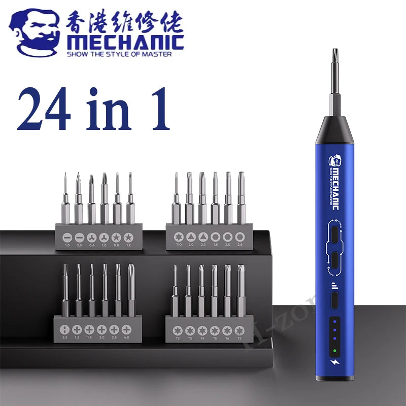 Precision Electric Screwdriver Set